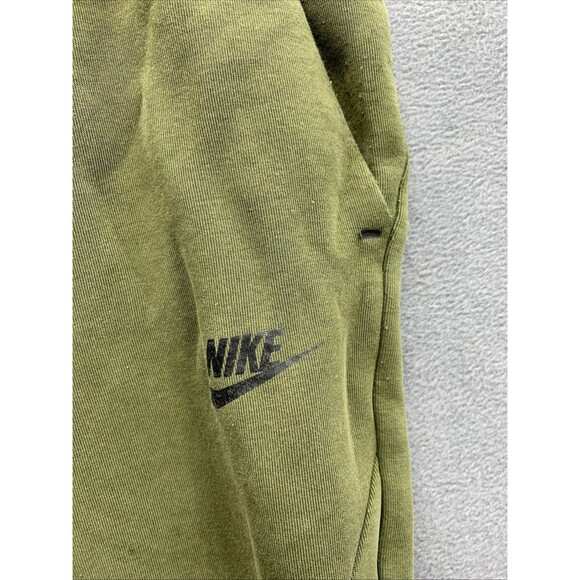 Nike Mens Sportswear Tech Fleece Jogger pants Olive Green Size Large - Picture 8 of 14